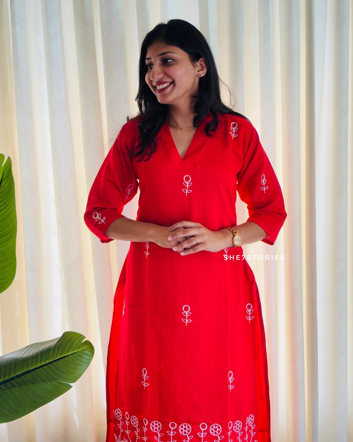Floral Embroidered Co-ord Set