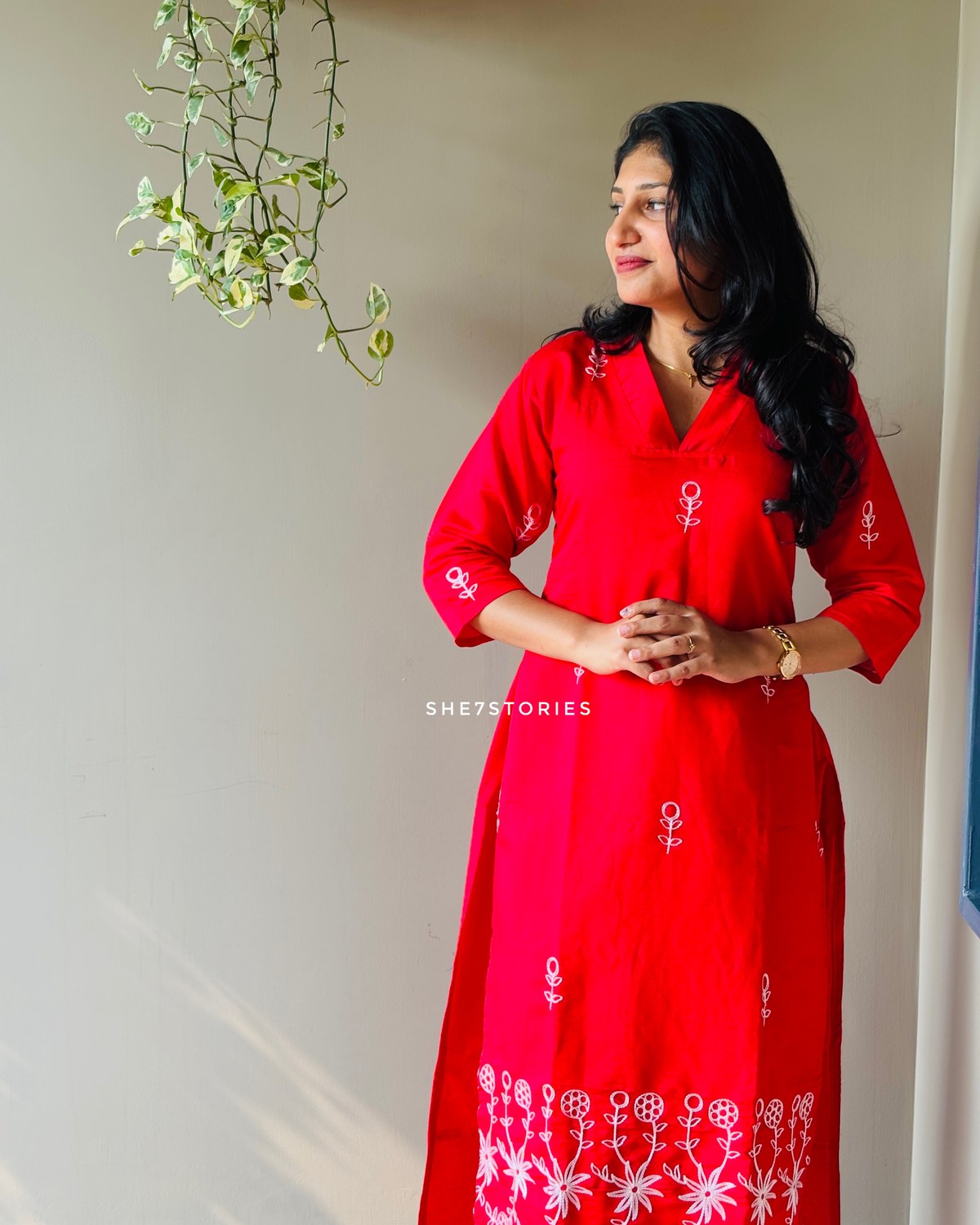 Floral Embroidered Co-ord Set