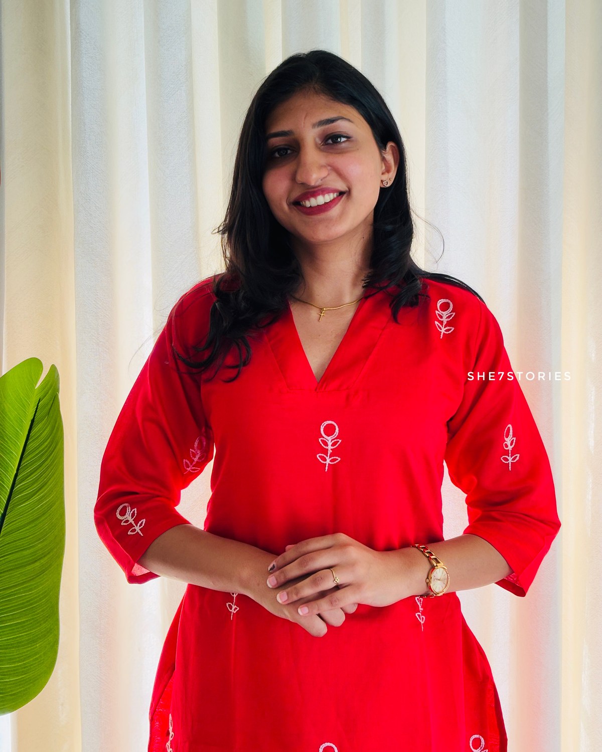 Floral Embroidered Co-ord Set